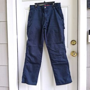men's carpenter pants 30x30 Dickies Flex regular navy blue